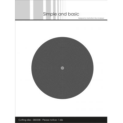 Simple and Basic Die - Thin Frames Circle